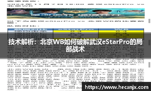 技术解析：北京WB如何破解武汉eStarPro的局部战术