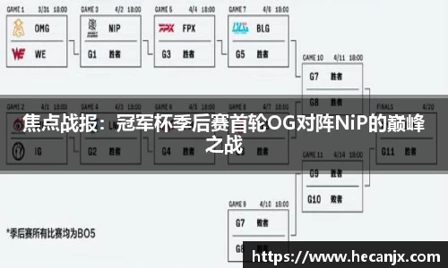 焦点战报：冠军杯季后赛首轮OG对阵NiP的巅峰之战